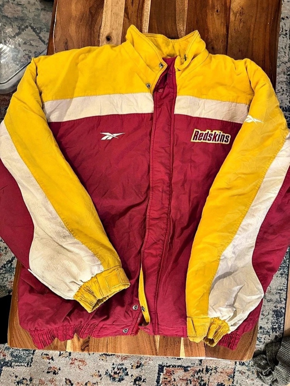 Pro Line Washington Redskins Pro Line jacket Color Block Windbreaker XL - Picture 2 of 7
